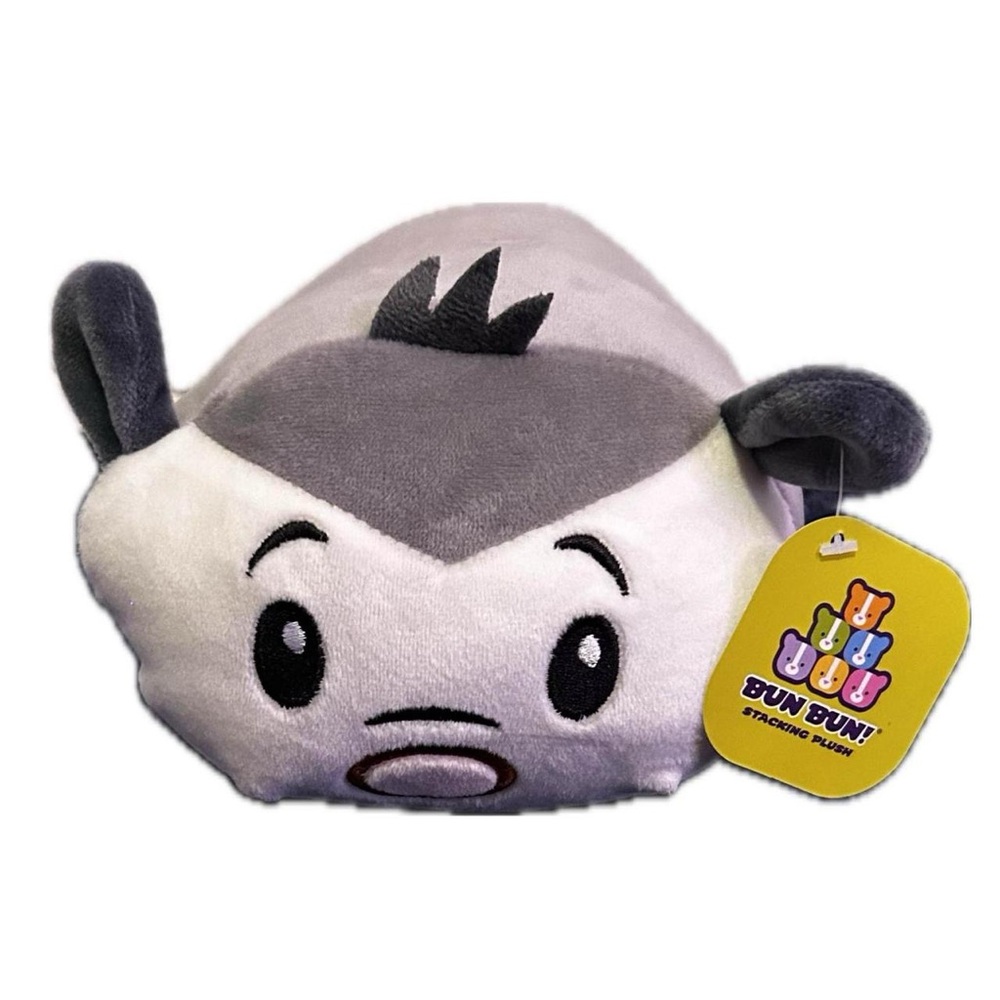 ✿ super cute BUN BUN! opossum stacking plush!!